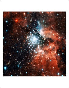 Image of Star Cluster Bursts Into Life 