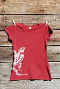 Image of Ladies Beet Shirt