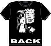 Image of "CARROTS R CUTE" TEE (2-sided)