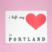 Image of I left my heart in - pick your city