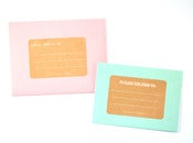 Image of Set of 20 Kraft Address Labels