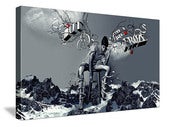 Image of But Still I Froze - 36 x 48 Canvas Print