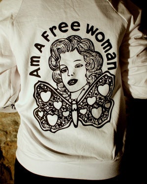 Image of MIR213 FREE WOMAN Hoodie