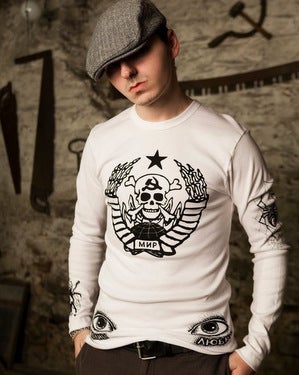 Image of MIR121 EYES ON MIR L/S shirt 