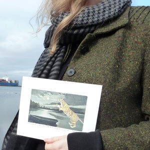 Image of Artists' print - One moonlit night...