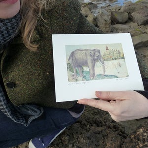 Image of Artists' print - Looking for a way in