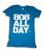 Image of NEW* 808ALLDAY CLASSIC TURQOISE T SHIRT