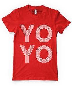 Image of YO YO-Red Tee