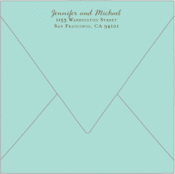 Image of return address printing