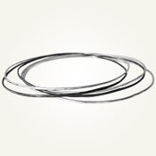 Image of Hammered Bangles Set