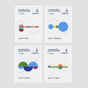 Image of Lesquatrestacions<br>_stamp collection