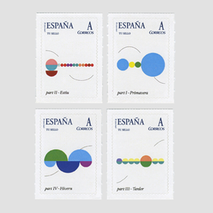 Image of Lesquatrestacions<br>_stamp collection