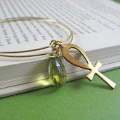 Image of key of life {bangles}