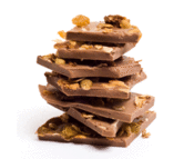 Image of housemade granola bark - milk chocolate