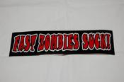 Image of "Fast Zombies Suck" Bumper Sticker