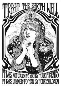 Image of 'Mother Earth' Print