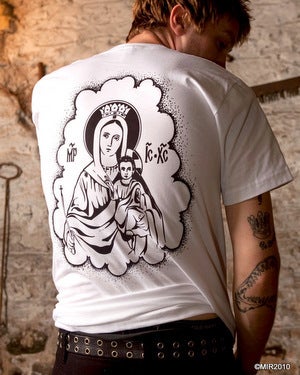 Image of MIR045 PRAY FOR US SINNERS T-Shirt