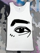 Image of Women's White Eye Tank  