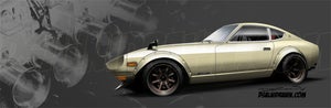 Image of 240z Print on canvas ver 2.0