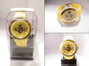 Image of yellow KJC Wear Watch