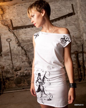 Image of MIR357 NC CHICK W/SKULLS Dress