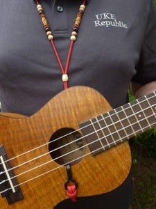 Image of Ukulele Sound Hole Hook Strap from Kiwaya USA