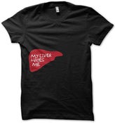 Image of MY LIVER HATES ME! BLACK (preorder)