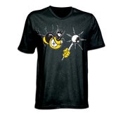Image of The Royal Kingbee "Black" (Fine Jersey Fitted Tee)