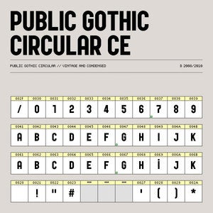 Image of Public Gothic Circular