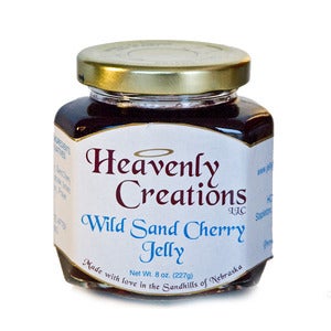 Image of 8 oz. Wild Sand Cherry Jelly