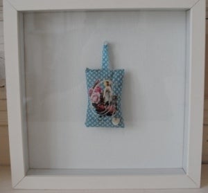 Image of Virgin Mary of the J cloth