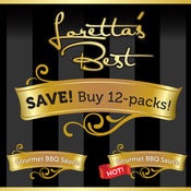 Image of SAVE over $11! Loretta's Best 12-pack BBQ Sauces