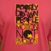 Image of PDP Motion Not Emotion Raspberry T-Shirt
