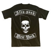 Image of Afro-Punk Biker T-shirt - Black + FREE POSTER!