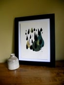 Image of Falling Silk Screen Print