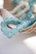 Image of Recycled Glass Beads - Small/Blue