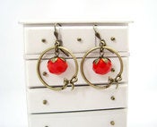 Image of Boucles d'oreilles "Créoles Neuneu"