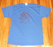 Image of Red on Blue HC Shirt