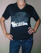 Image of Secret Colours "Swirl" V-Neck T-Shirt