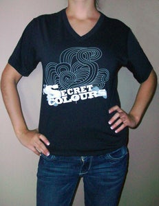 Image of Secret Colours "Swirl" V-Neck T-Shirt