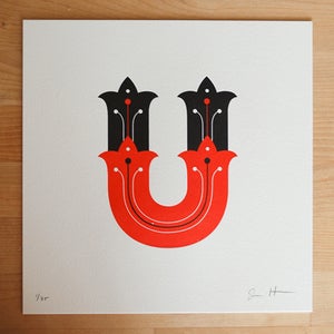 Image of Letterpressed U