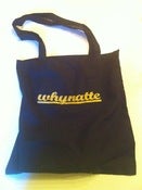 Image of Whynatte Gold Logo Tote Bag