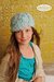 Image of "Jasmine" Knit Winter Beanie in Aqua