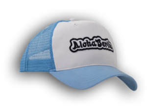 Image of Trucker Mesh Cap          (sky-white) 
