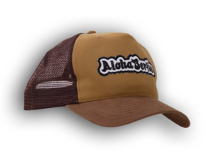 Image of Trucker Mesh Cap (brown-sand) 