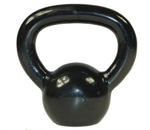 Image of 4kg Cast Iron Russian Kettlebell - FREE MAINLAND UK DELIVERY