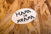 Image of "Hapa is Prapa" White Sticker