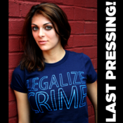 Image of Legalize Crime Tee
