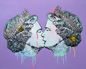 Image of Kissing Queen - Purple