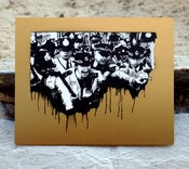 Image of Cops No Robins - Mini Stencil - GOLD!!!